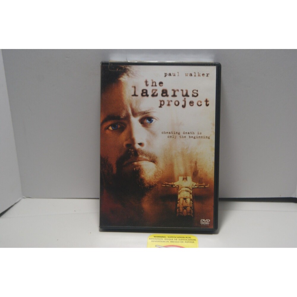 The Lazarus Project DVD - NEW SEALED Movie Paul Walker Cheating Death